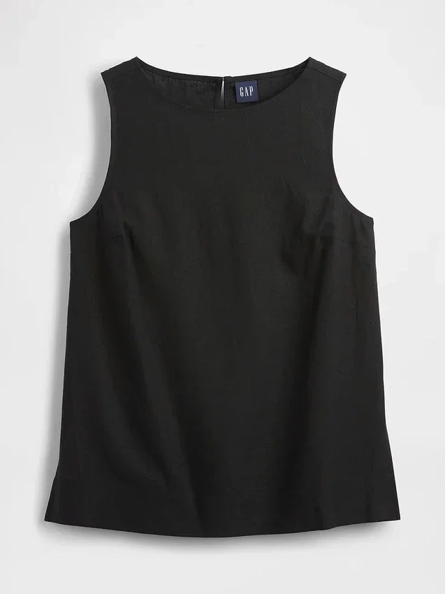 Tanktop i linblanding