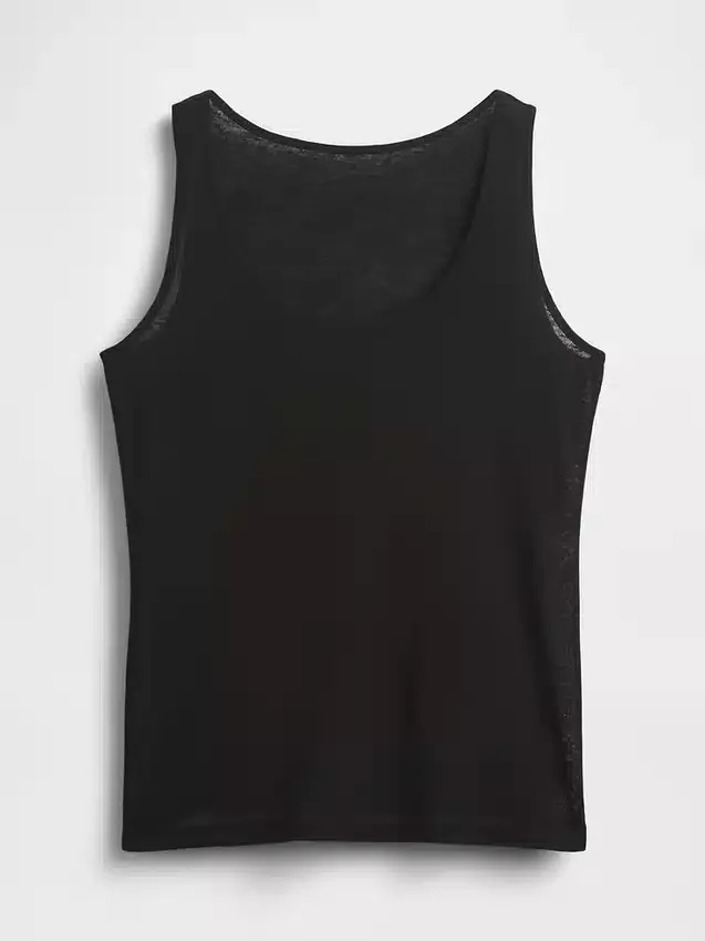 Tanktop i linblanding