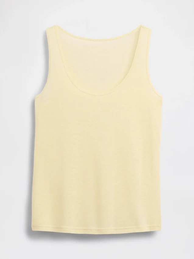 Tanktop i linblanding