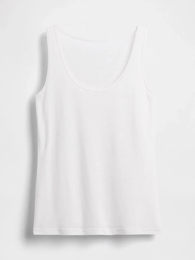 Tanktop i linblanding