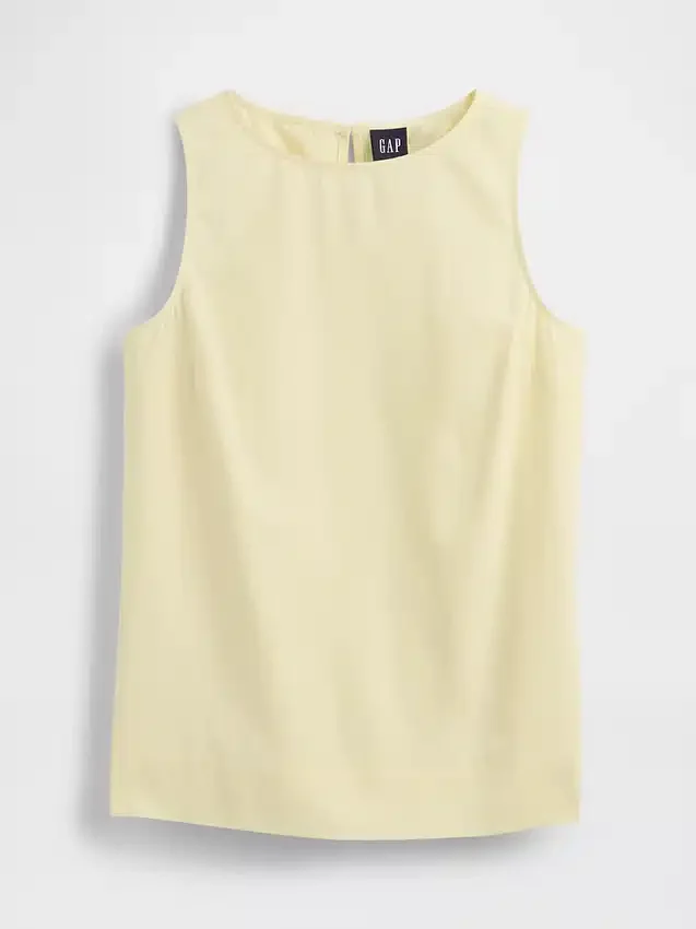 Tanktop i linblanding