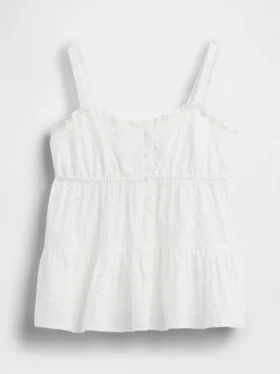 Tanktop med lagdelte hull for barn