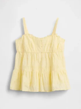 Tanktop med lagdelte hull for barn
