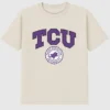 TCU Texas Christian University Collegiate Seal mørk grafisk T-skjorte