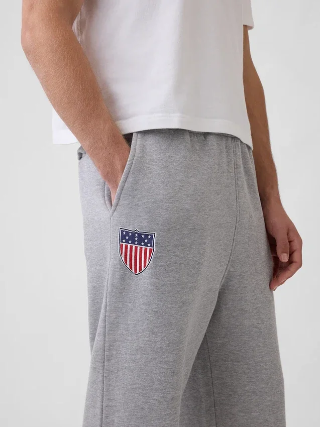 Team USA-joggebukse i tykk fleece for voksne