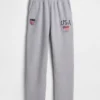 Team USA-joggebukse i tykk fleece for voksne