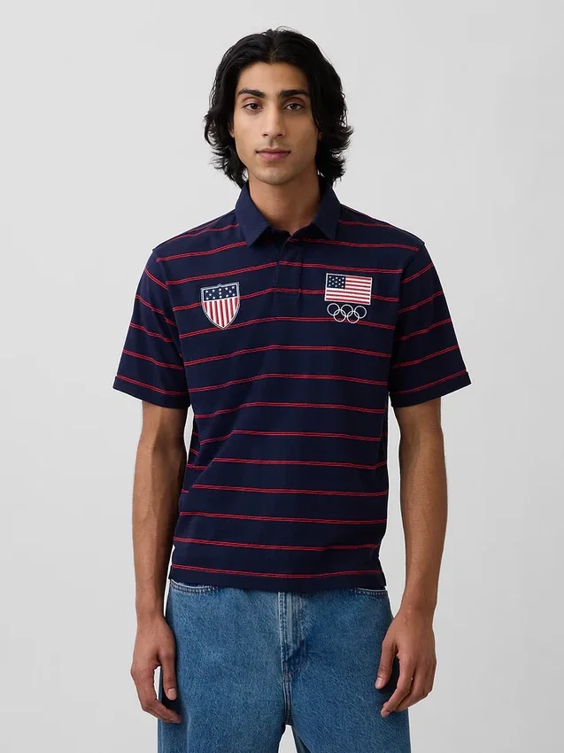 Team USA-poloskjorte for voksne