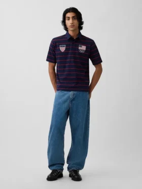 Team USA-poloskjorte for voksne