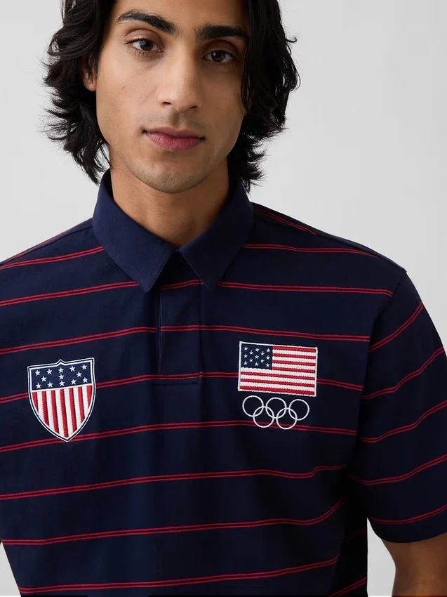 Team USA-poloskjorte for voksne