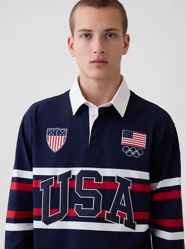 Team USA-rugbyskjorte for voksne