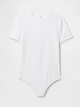 Tettsittende jersey-T-skjorte-Bodyer med tanga