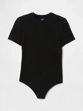 Tettsittende jersey-T-skjorte-Bodyer med tanga