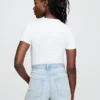 Tettsittende jersey-T-skjorte-Bodyer med tanga