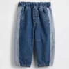 To-fargede pull-on-Jeans for Baby og Småbarn