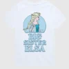 «Toddler Frozen Big Sister Elsa»-T-skjorte med kort erme og grafisk trykk