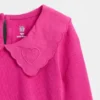 Topp med hjerteformet krage for Baby og Småbarn