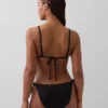 Triangel-bikinitopp med snorer