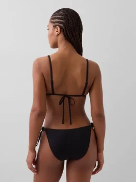Triangel-bikinitopp med snorer