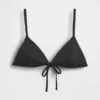 Triangel-bikinitopp med snorer