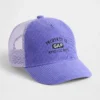 Trucker-cap i kordfløyel med logo for barn