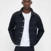 Tung denimjakke