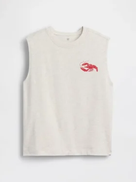 Tung muskel-tanktop for barn