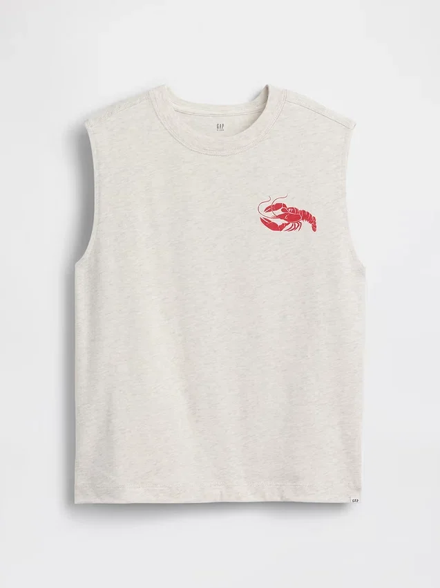 Tung muskel-tanktop for barn