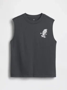 Tung muskel-tanktop for barn