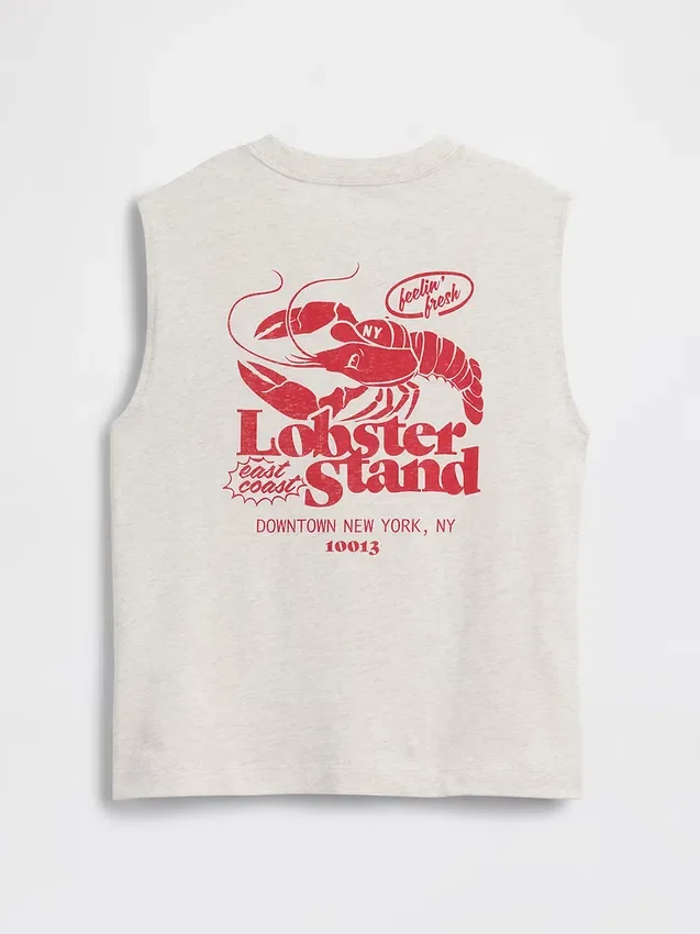 Tung muskel-tanktop for barn