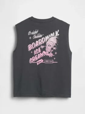 Tung muskel-tanktop for barn