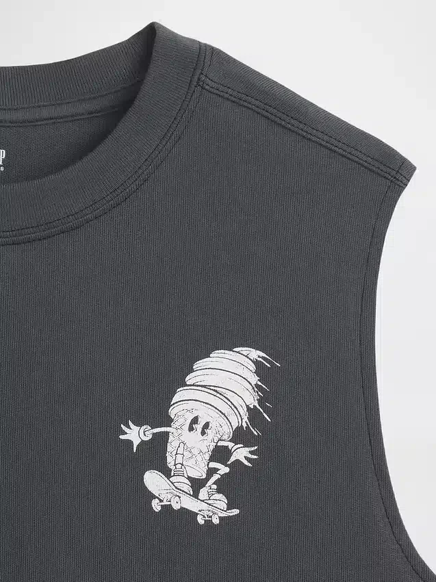 Tung muskel-tanktop for barn