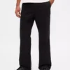 Tung twill-kaki i 90-tallsstil med løs passform