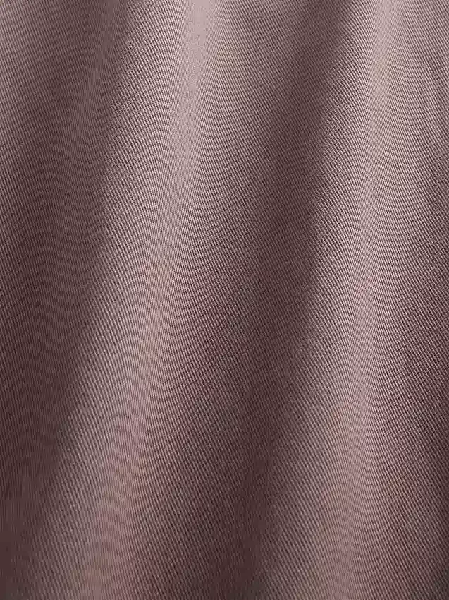 Tung twill-kaki i 90-tallsstil med løs passform