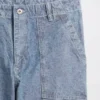 Tunge, baggy jeans i chambray
