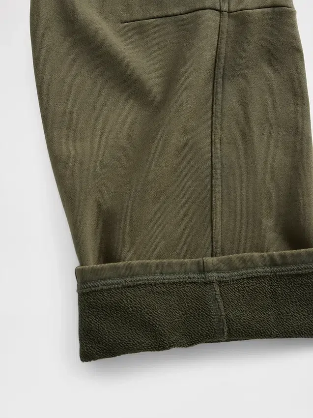 Tunge joggebukser i fransk frotté