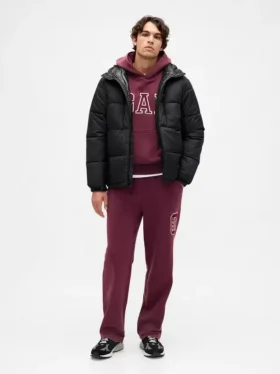 Tunge joggebukser med logo i avslappet passform for voksne