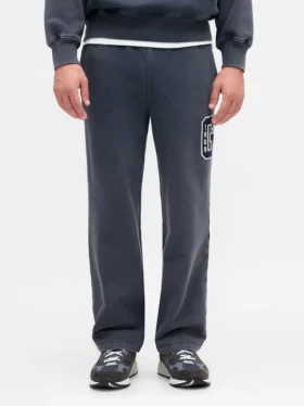 Tunge joggebukser med logo i avslappet passform for voksne