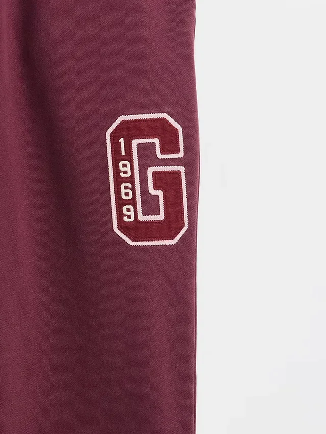 Tunge joggebukser med logo i avslappet passform for voksne