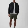 Tunge joggeshorts i fransk frotté for voksne