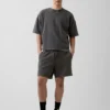 Tunge joggeshorts i fransk frotté for voksne
