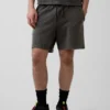 Tunge joggeshorts i fransk frotté for voksne