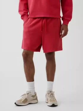 Tunge joggeshorts i fransk frotté for voksne
