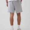 Tunge joggeshorts i fransk frotté for voksne