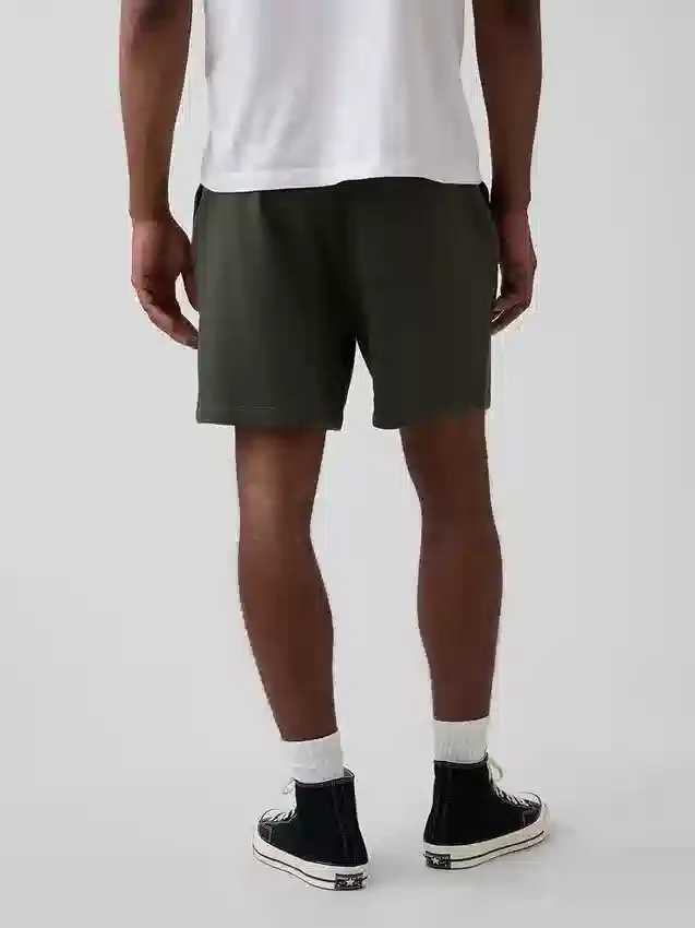 Tunge joggeshorts i fransk frotté for voksne