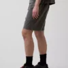 Tunge joggeshorts i fransk frotté for voksne