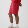 Tunge joggeshorts i fransk frotté for voksne
