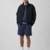 Tunge joggeshorts i fransk frotté for voksne