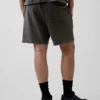 Tunge joggeshorts i fransk frotté for voksne