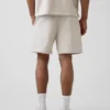 Tunge joggeshorts i fransk frotté for voksne