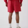 Tunge joggeshorts i fransk frotté for voksne